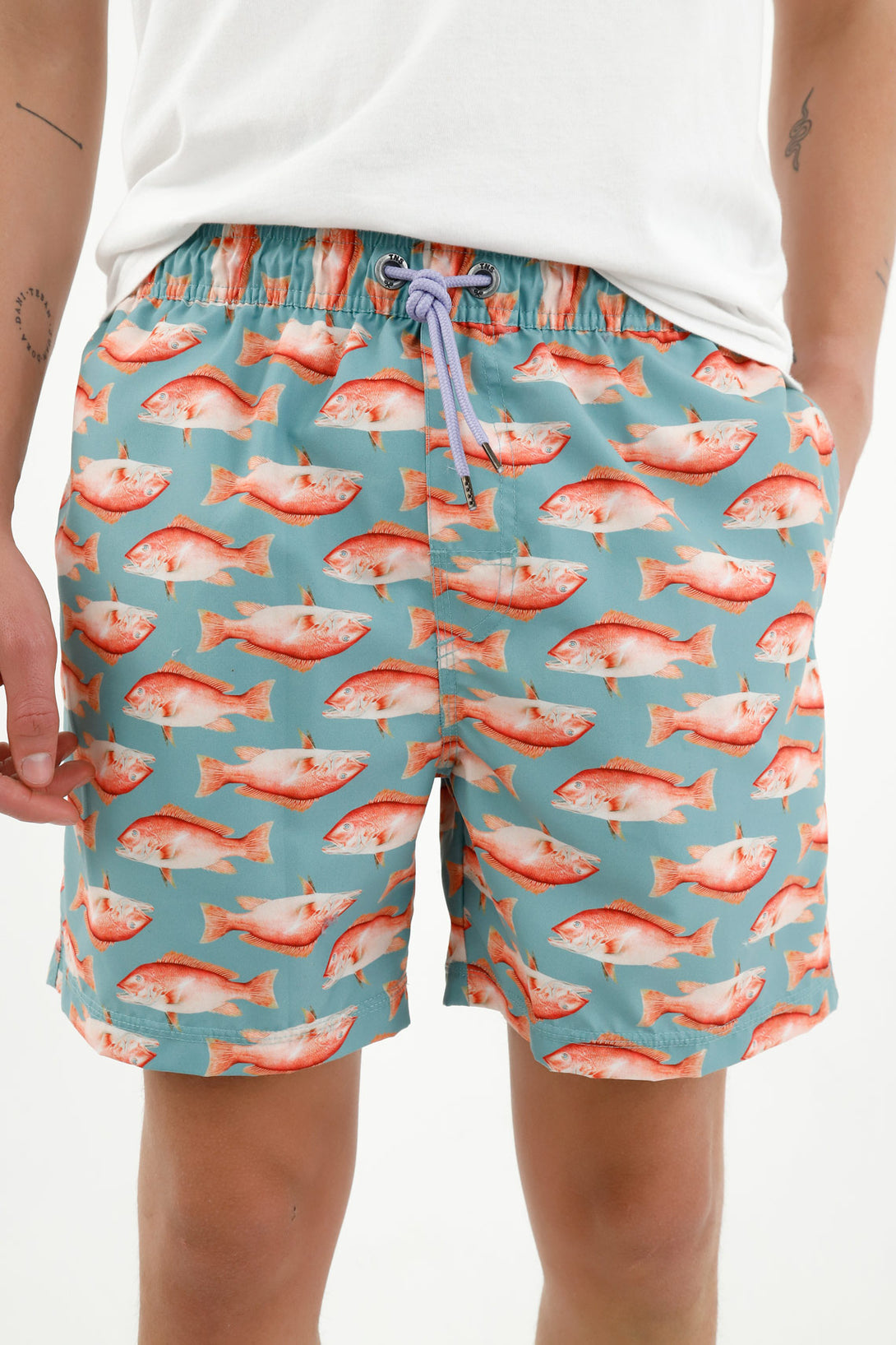 Men's Printed Swim Shorts