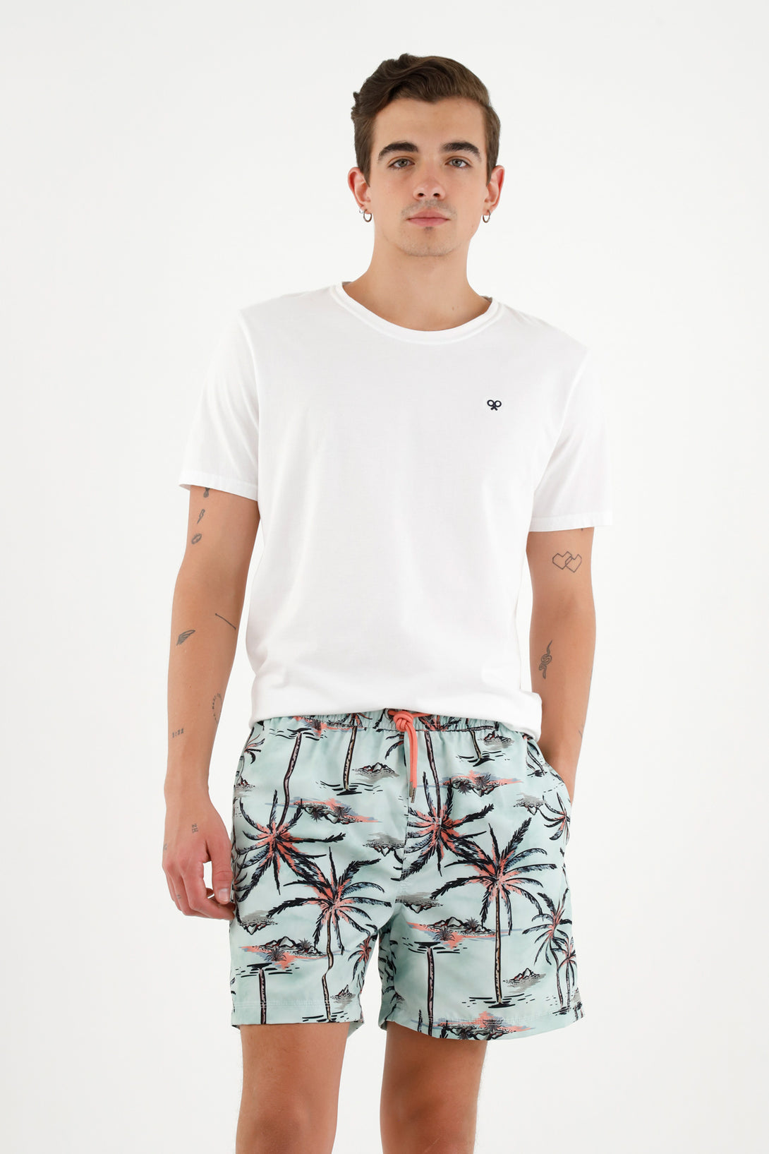 Men's Printed Swim Shorts