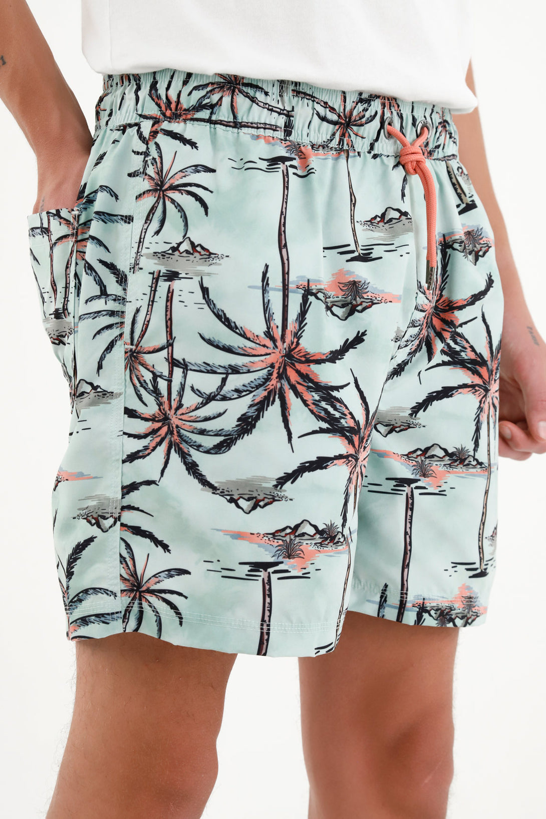 Men's Printed Swim Shorts