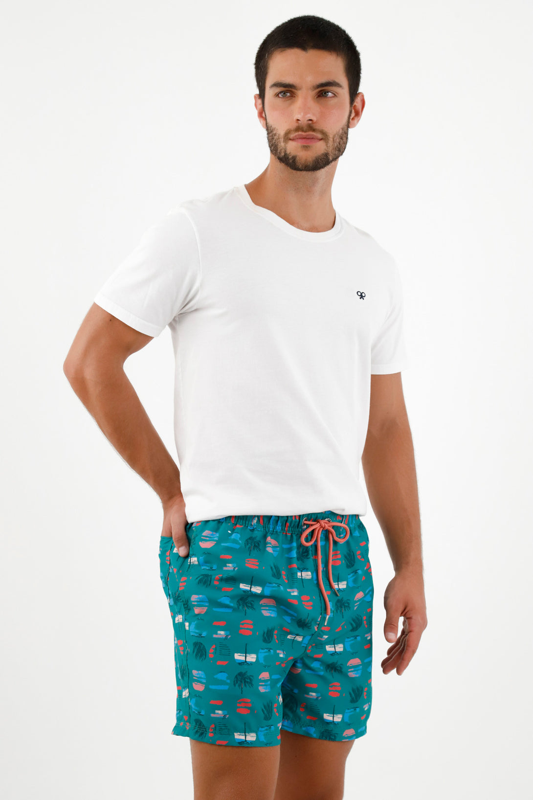 Men's Resort Print Swim Shorts