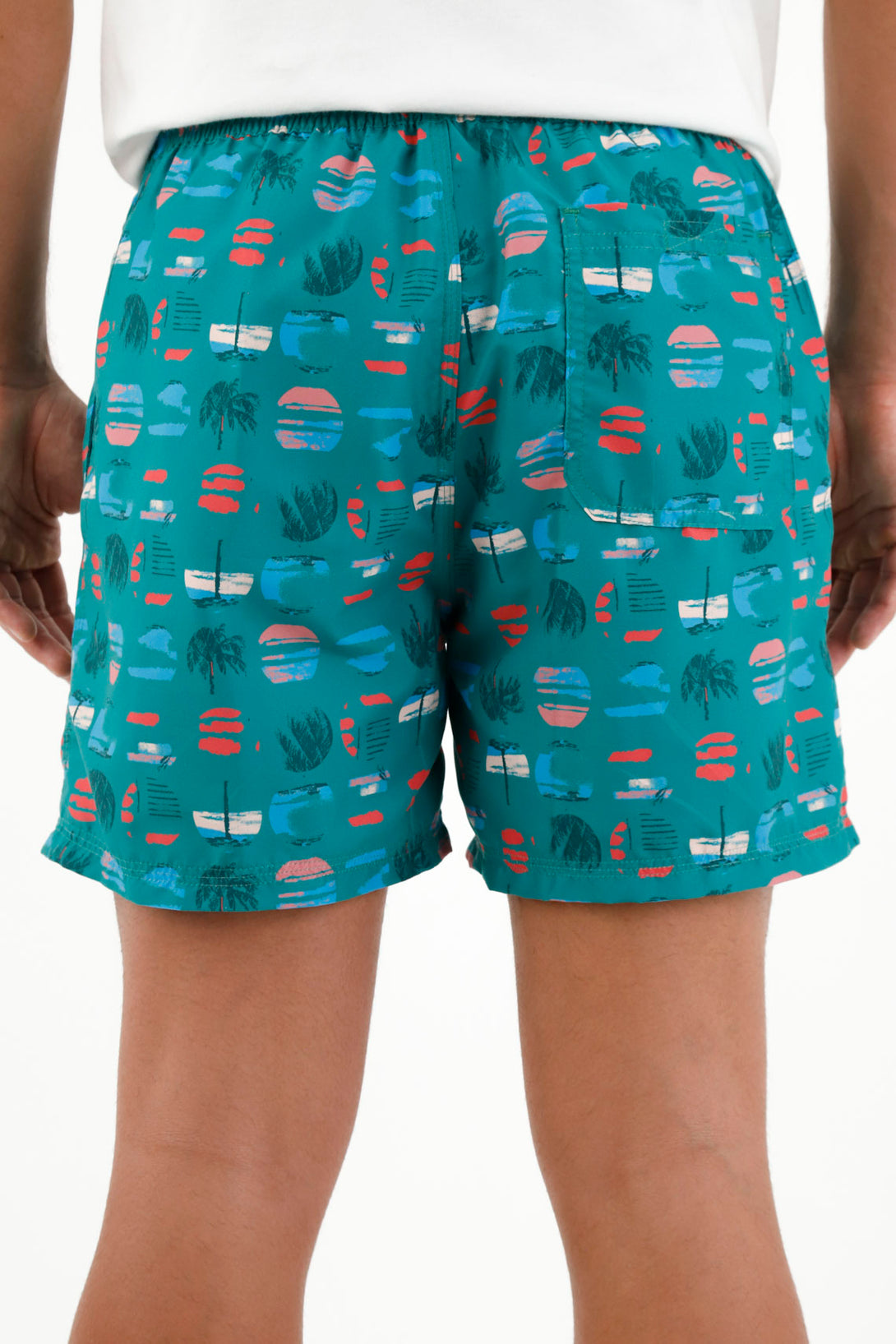 Men's Resort Print Swim Shorts