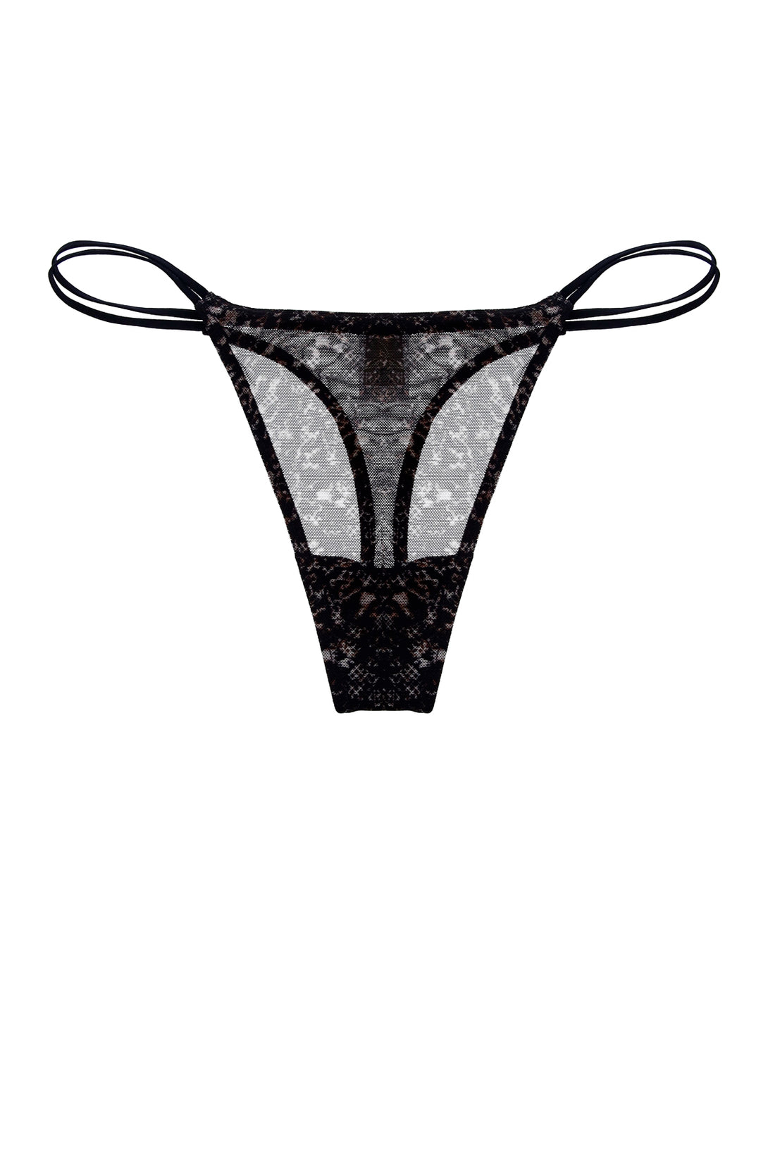 Women's Python Print Panties