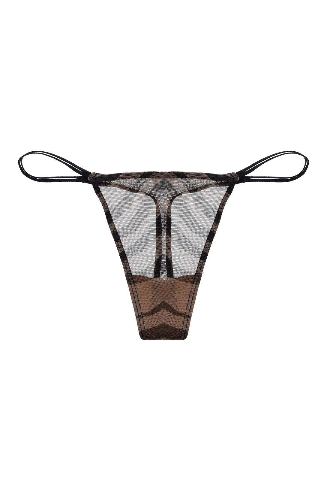 Women's Ecru Animal Print Panty