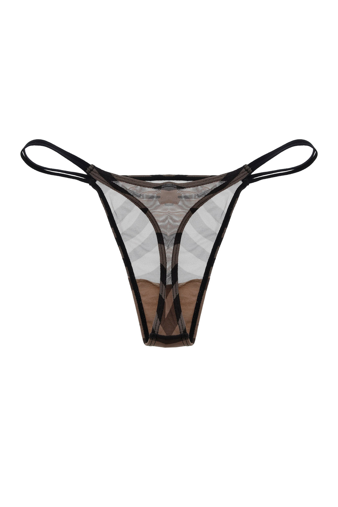 Women's Ecru Animal Print Panty