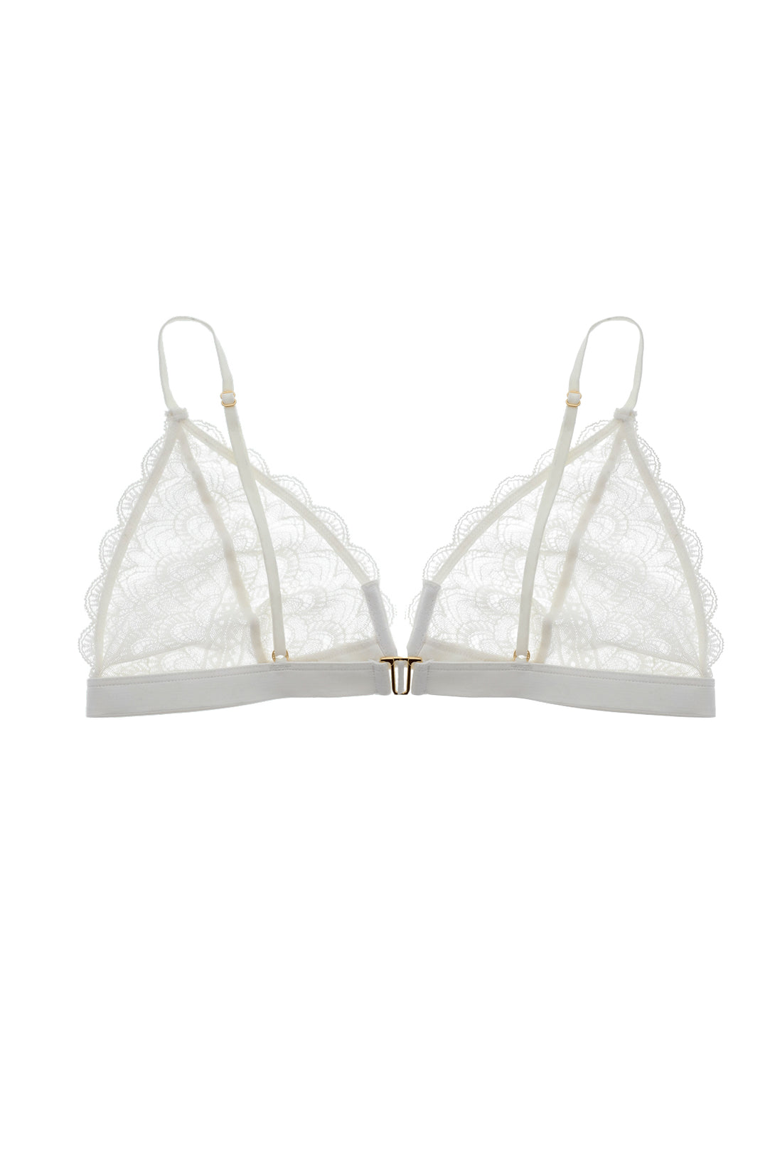 Women's Lace Off-White Top