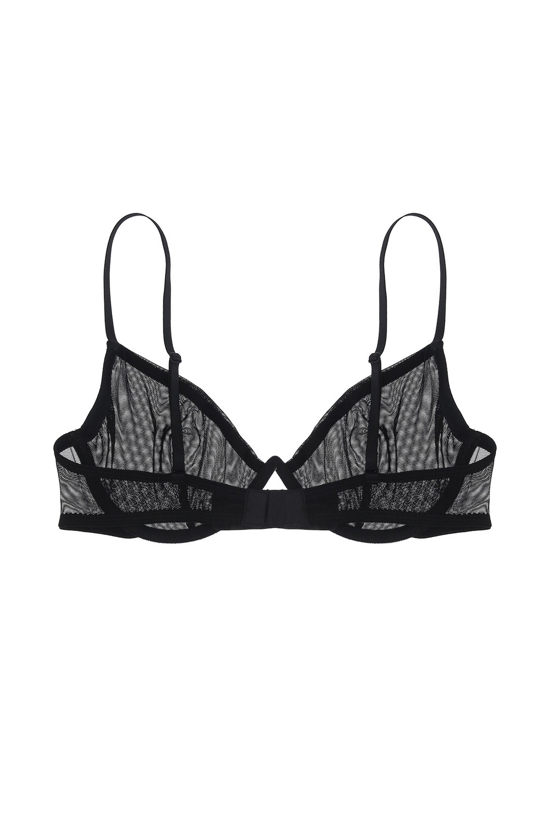 Women's Underwire Black Top