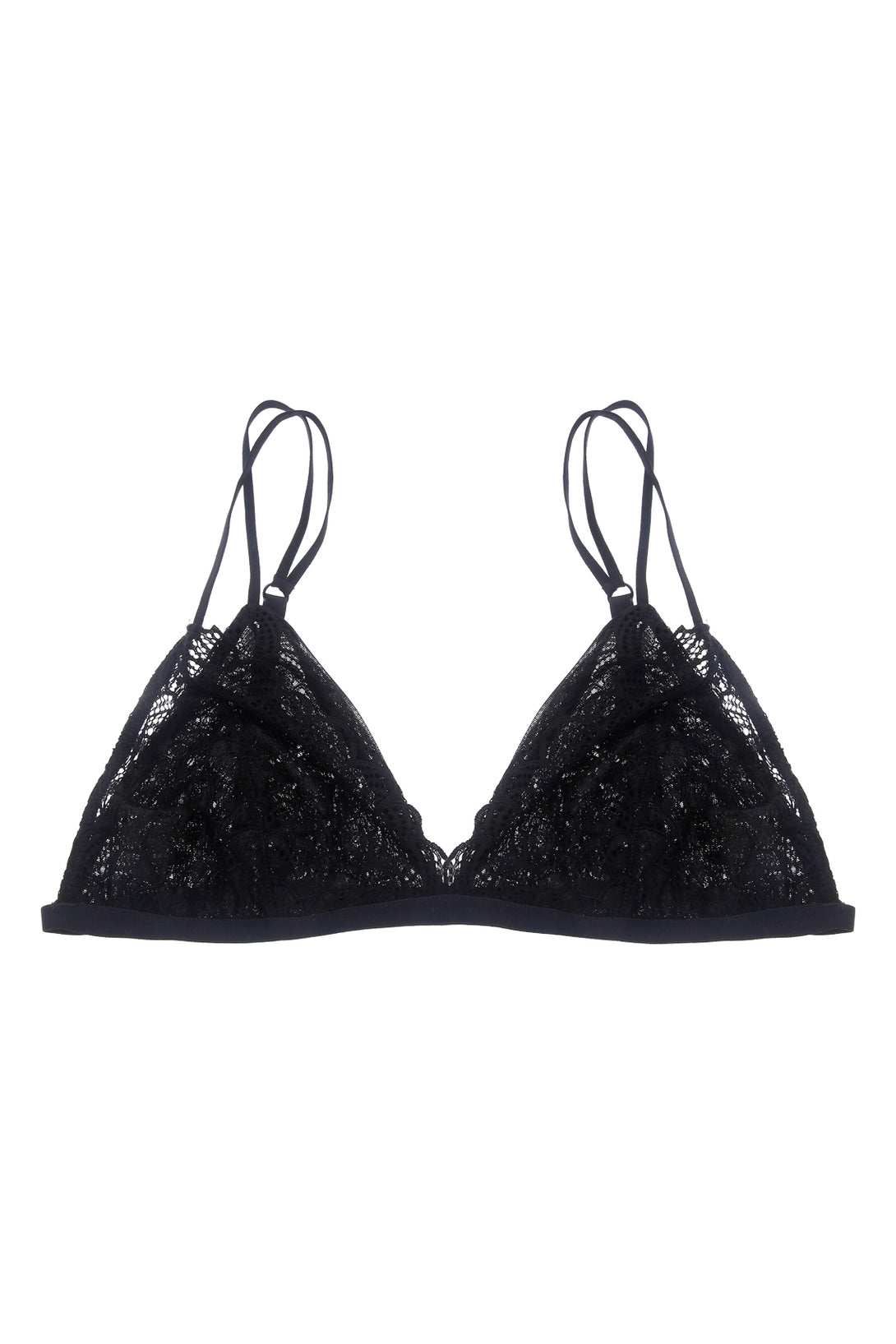 Women's Lace Black Top