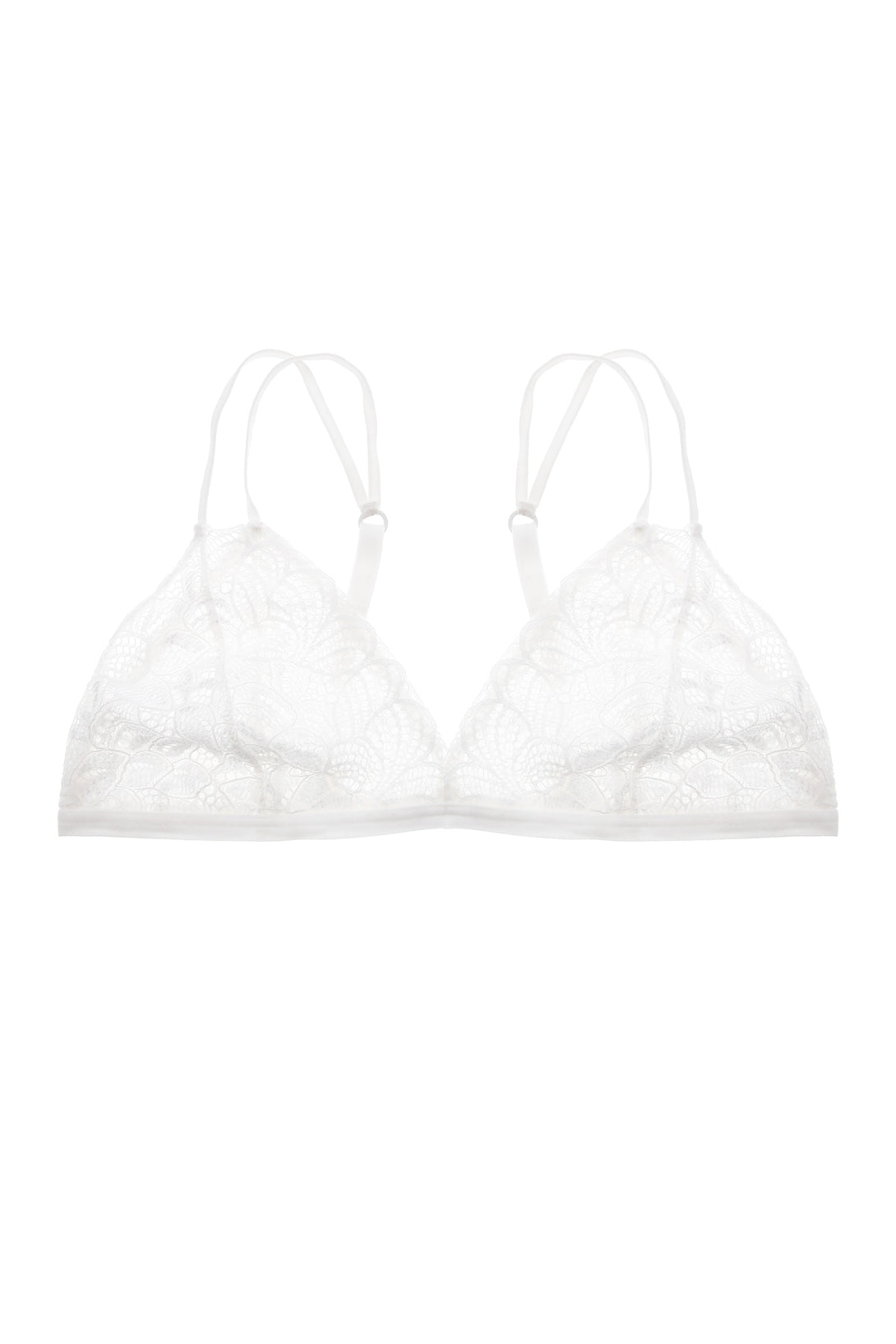 Women's Lace Off-White Top