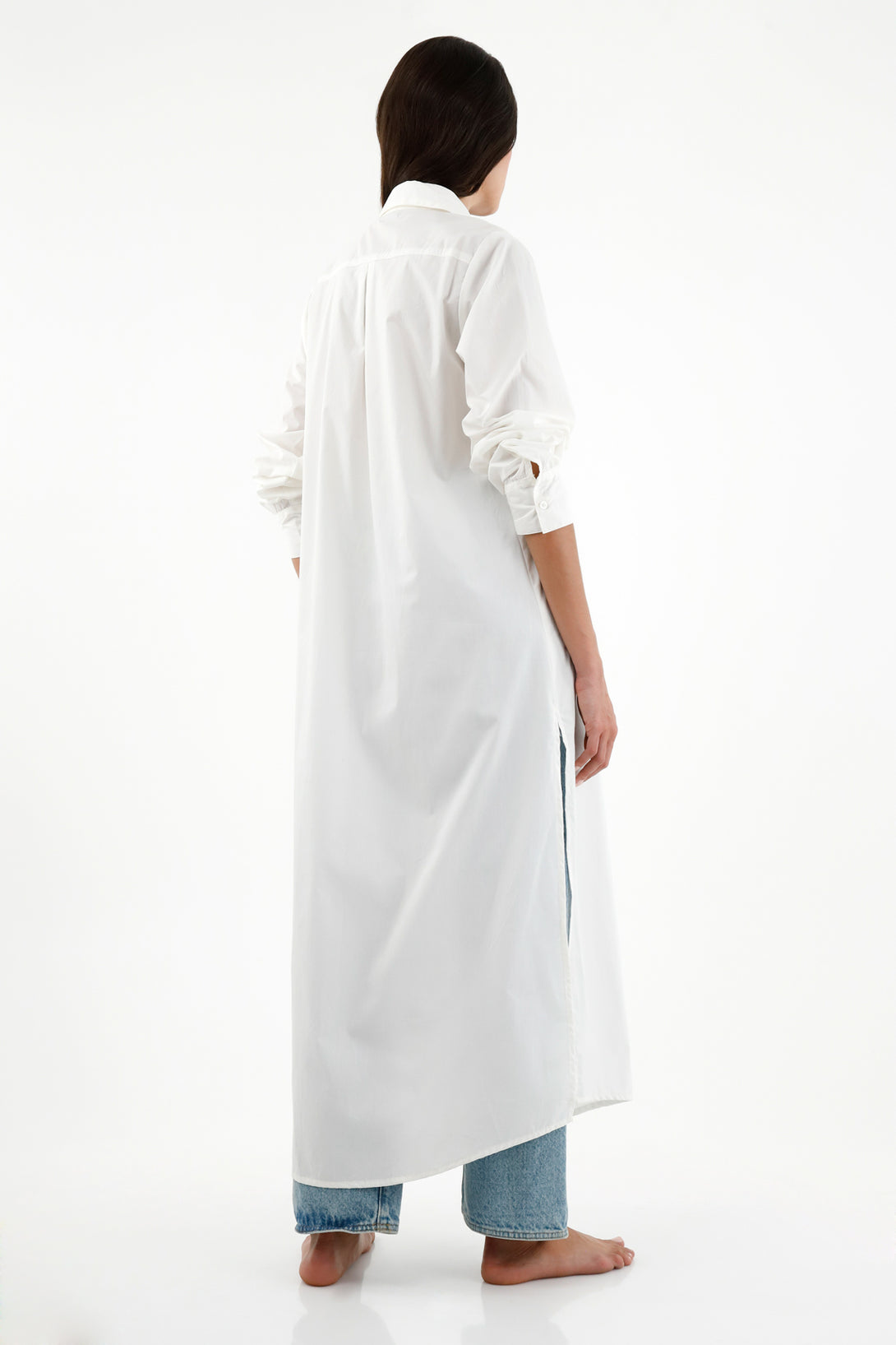 Women's White Tunic Shirt