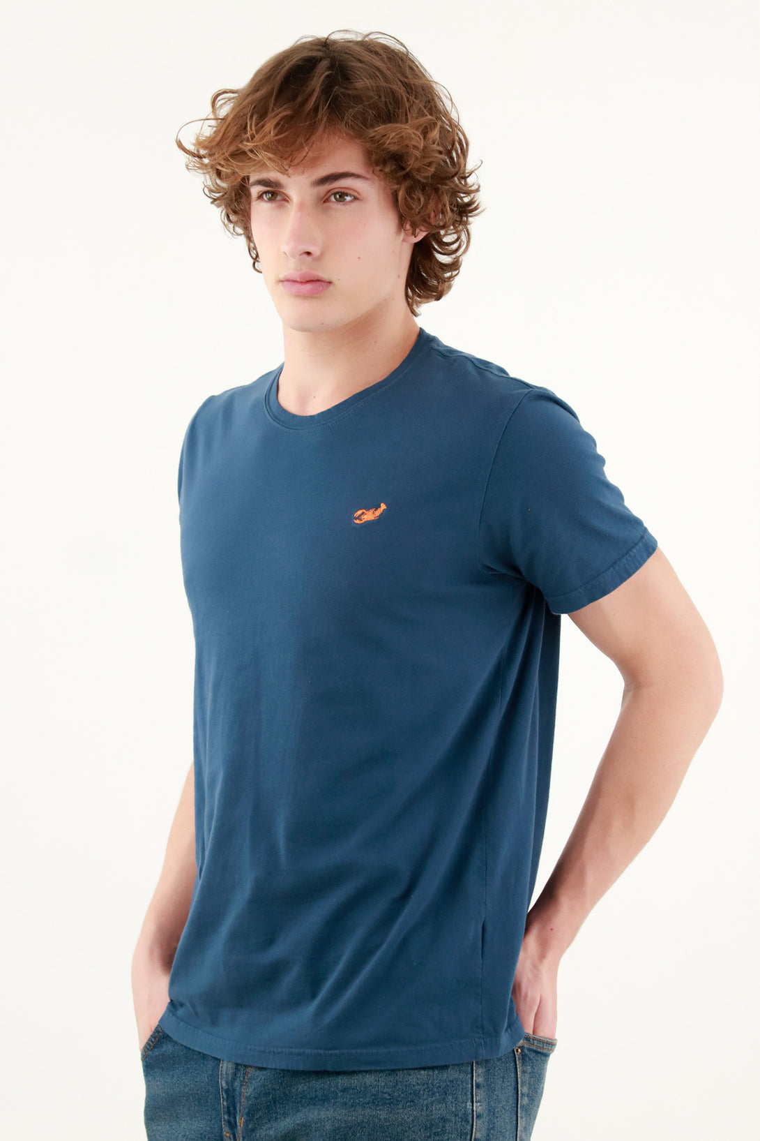 Men's Basic Blue Tee