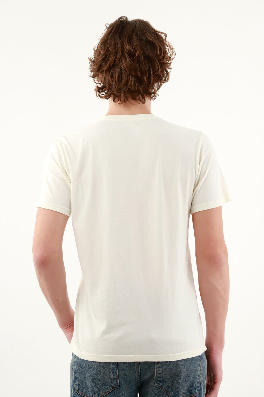 Men's Basic Beige Tee