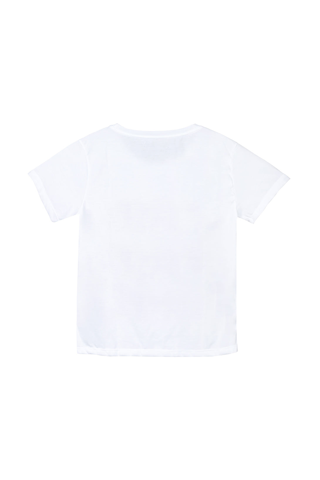 Women's White Printed T-Shirt