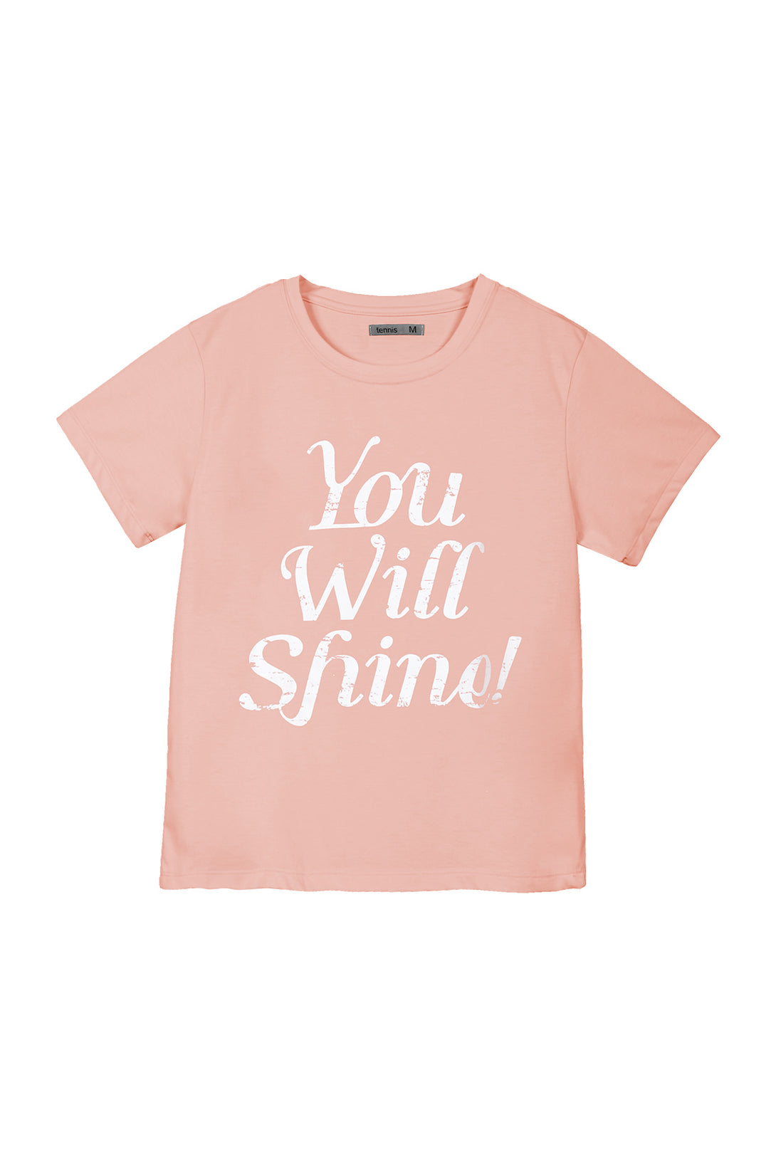 Women's Pink Short-Sleeve T-Shirt