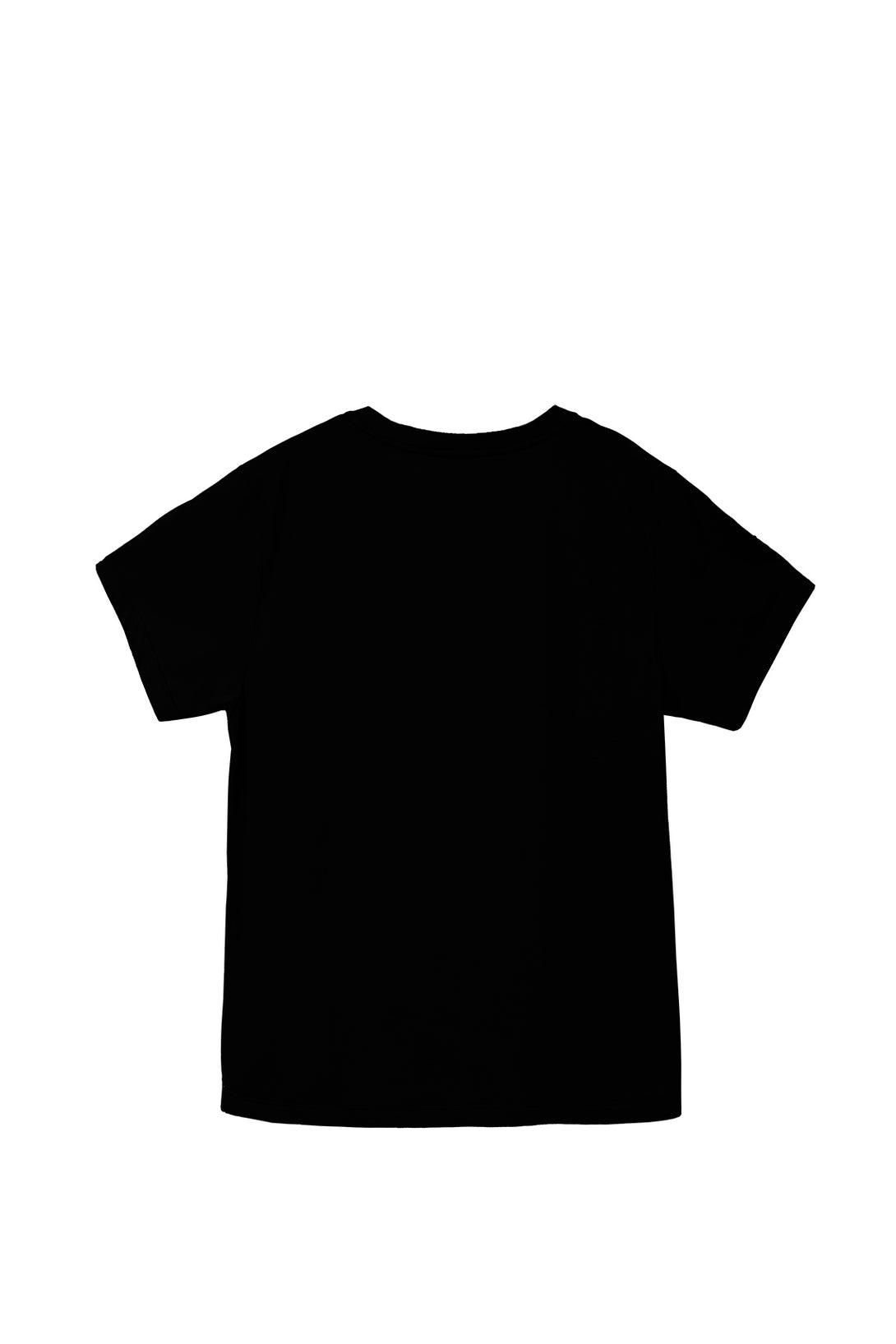 Women's Black Printed T-Shirt