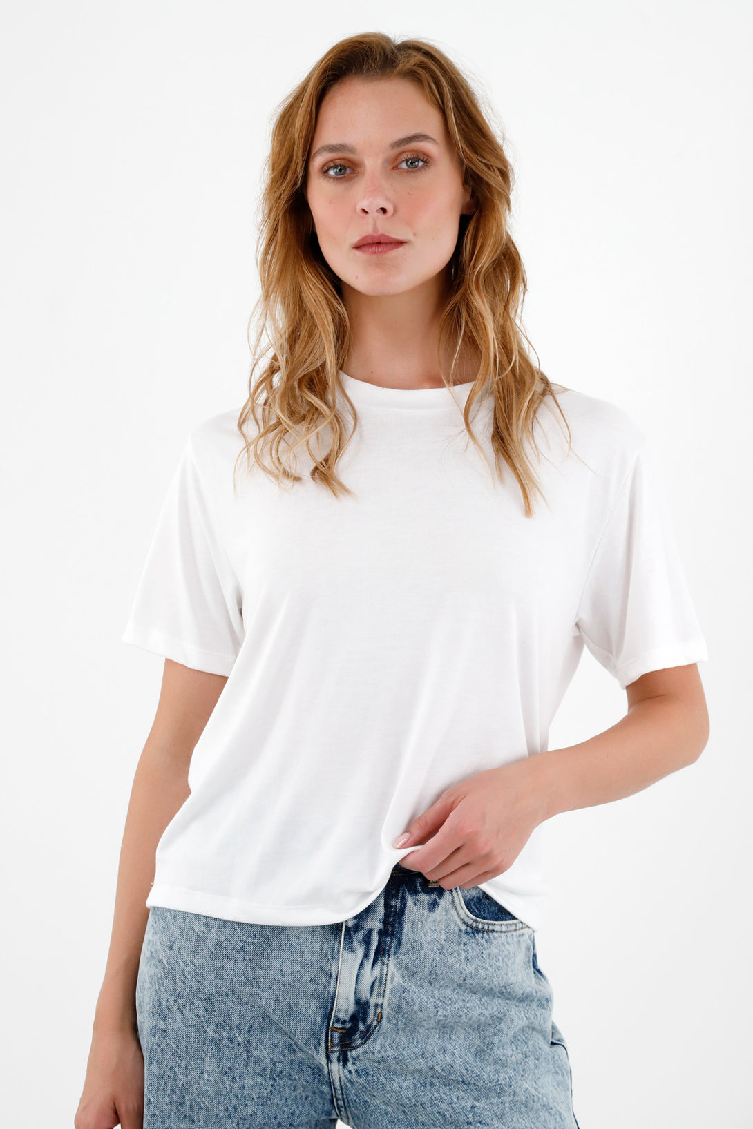 Women's Off-White Oversized T-Shirt