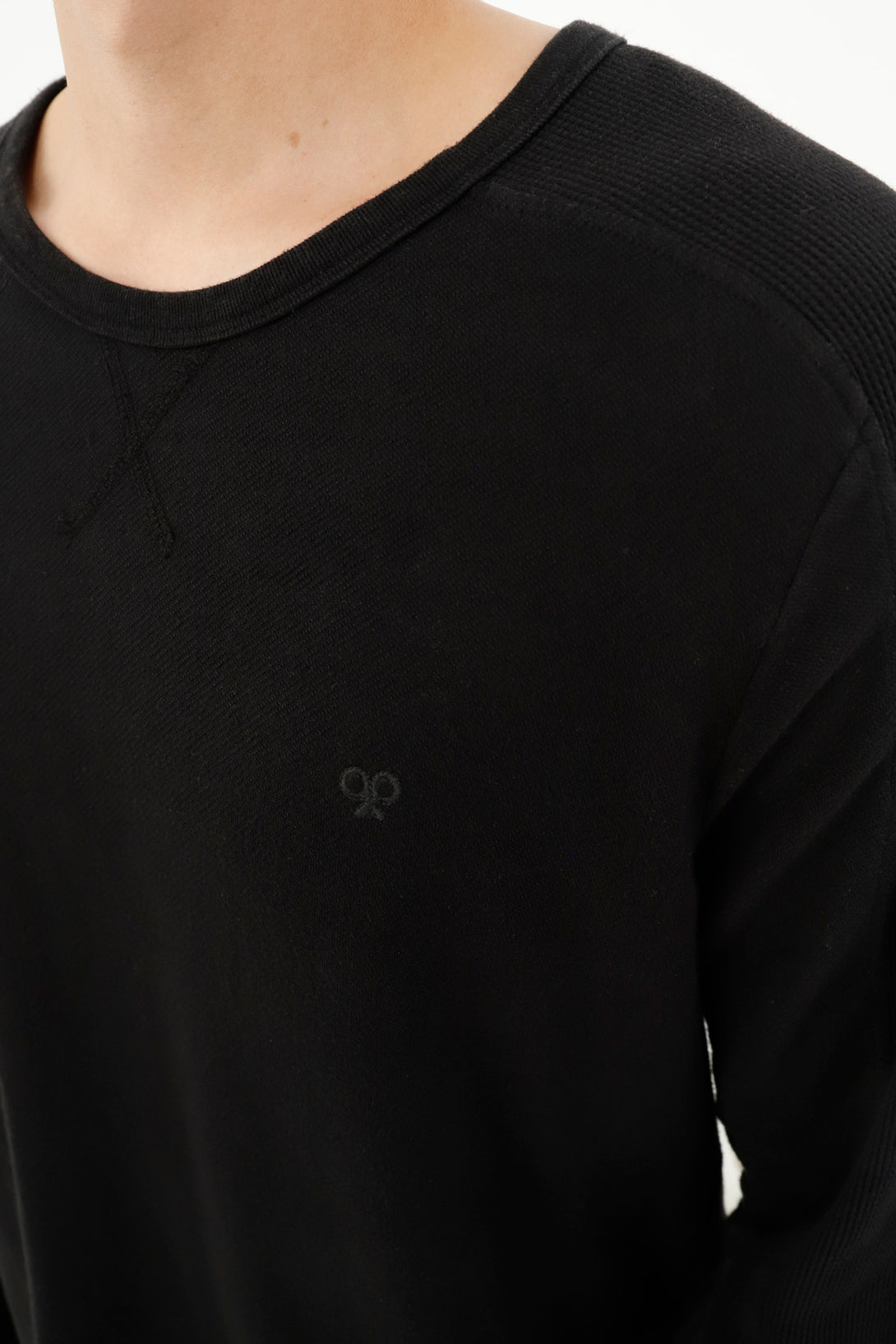 Men's Black Front Pocket T-Shirt