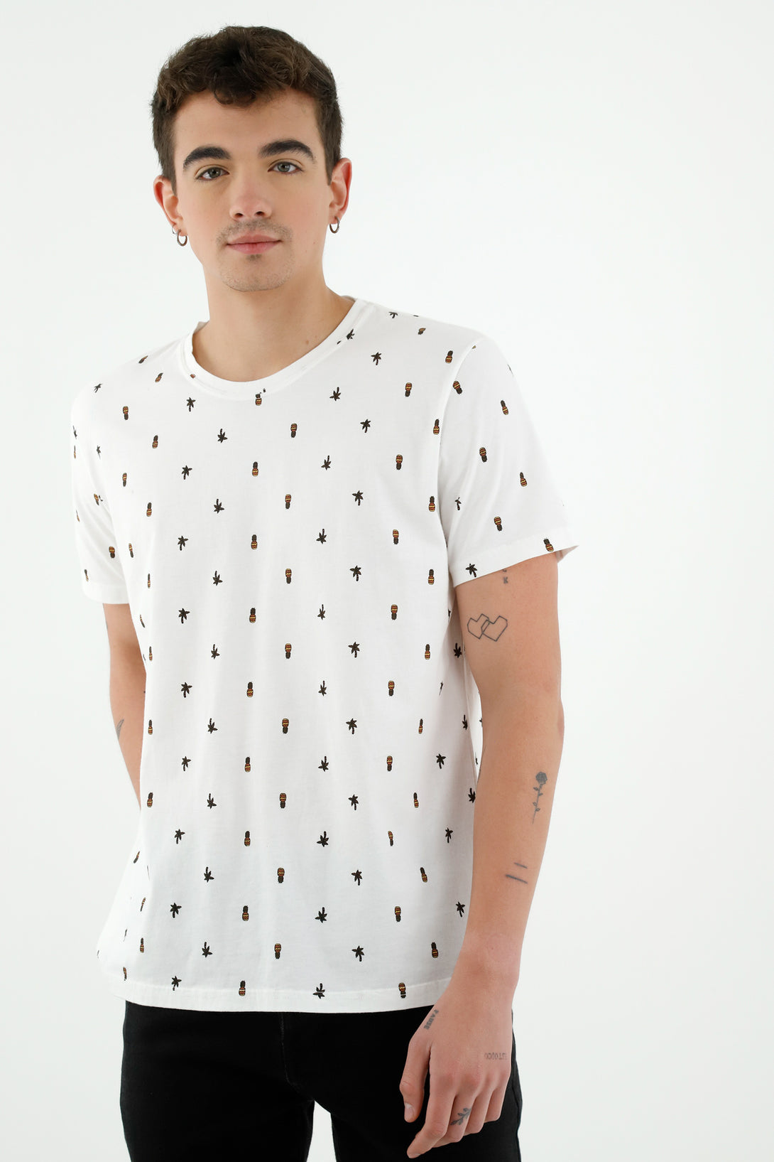 Men's Short Sleeve Printed Tee