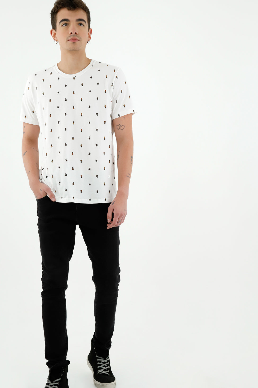 Men's Short Sleeve Printed Tee