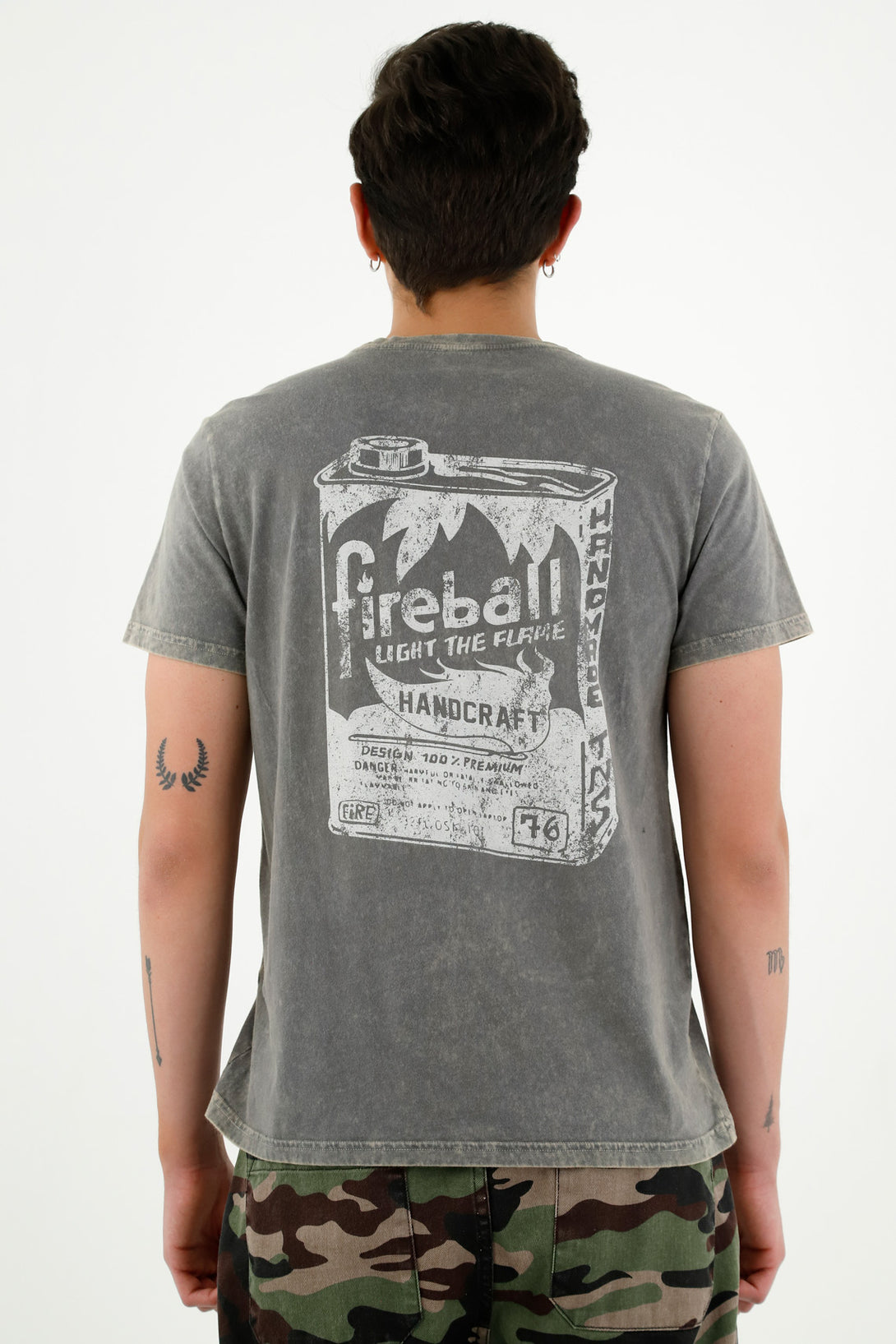 Men's Overdye Gray T-Shirt