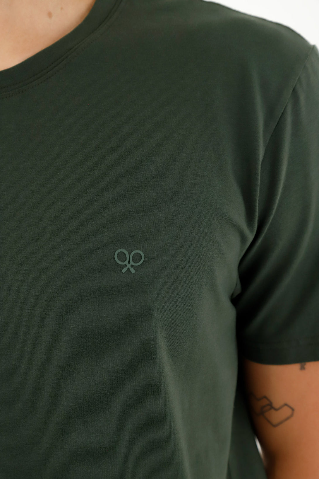 Men's Basic Green Tee