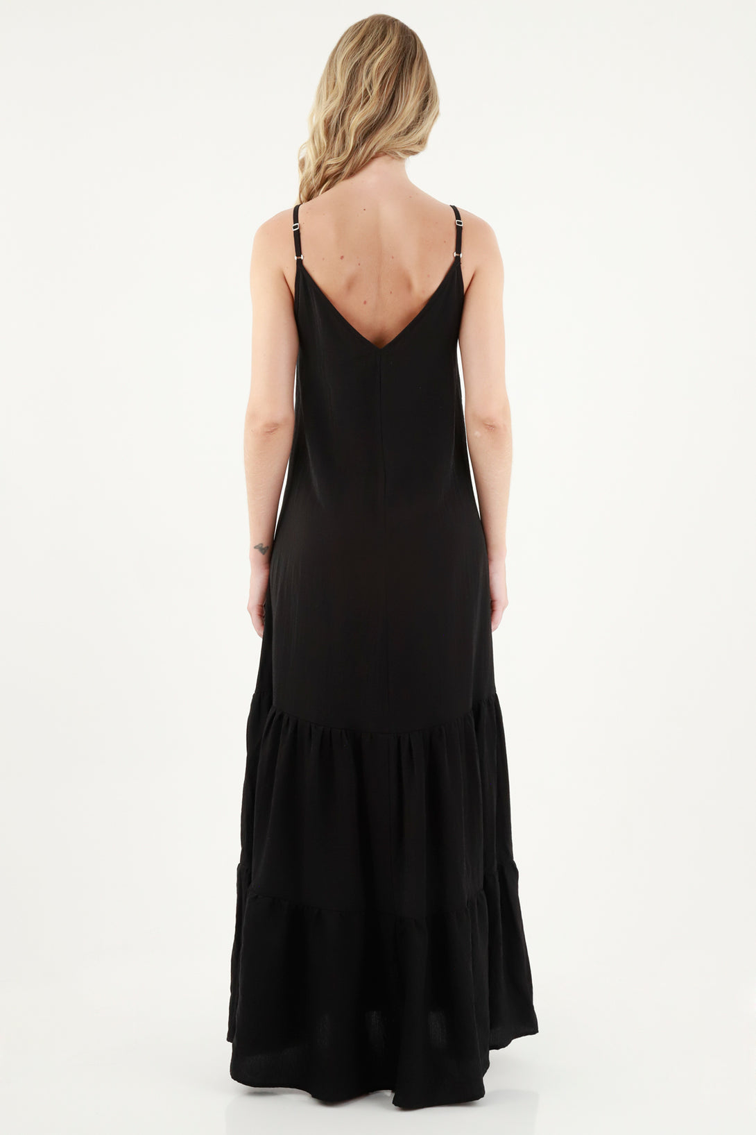 Women's Black Long Dress