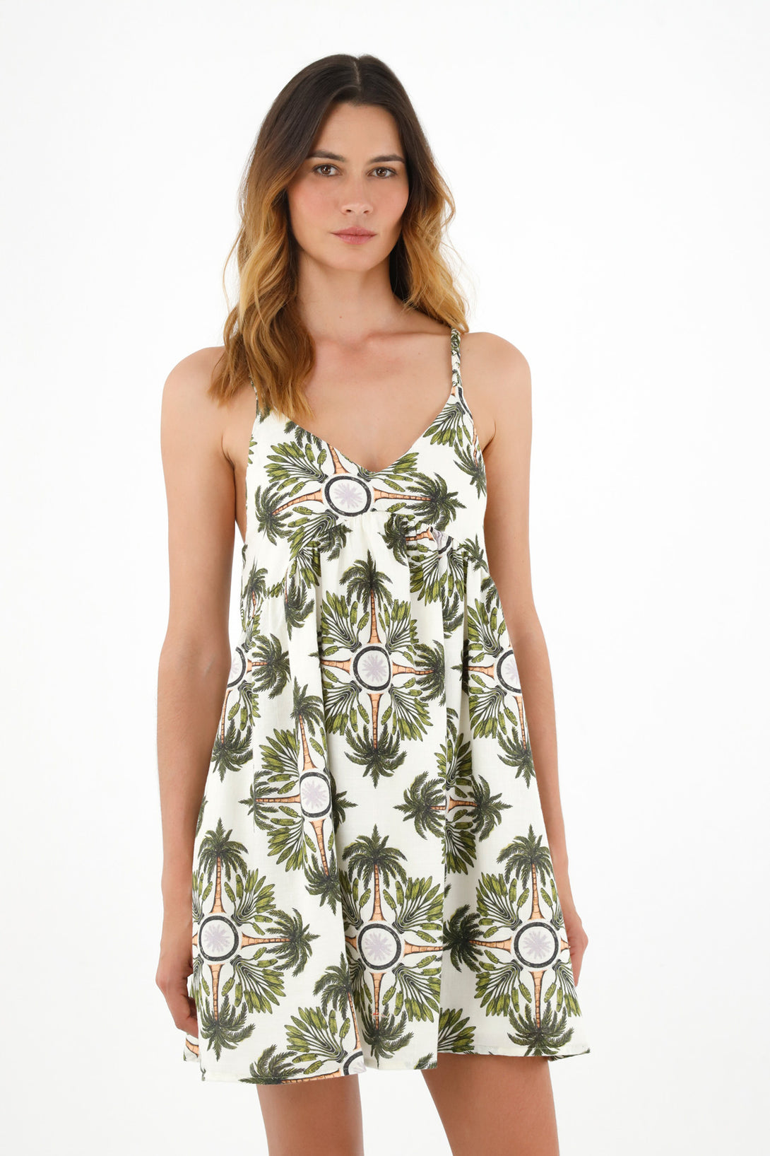 Women's Short Printed Dress