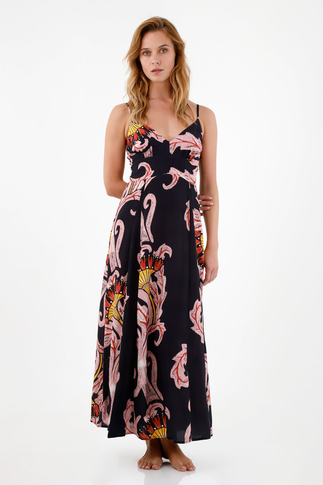 Women's Printed Maxi Dress