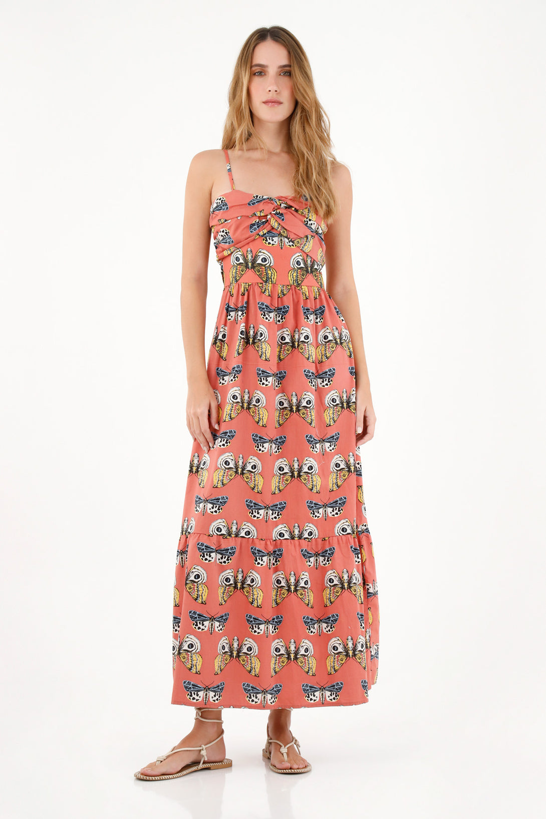 Women's Long Printed Dress