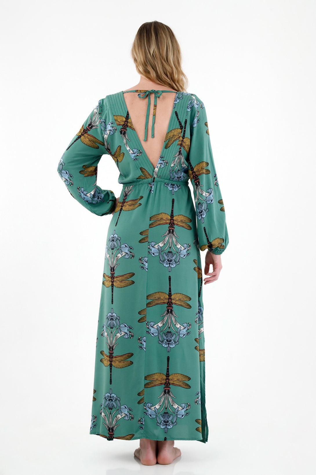 Women's Long Printed Dress